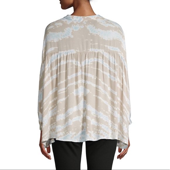 Young Fabulous & Broke Printed Tie-Front Top - Picture 2 of 4